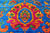 Blue Persian Tabriz Handmade 100 % Silk Rug 11' 10" X 15' 1" - Q22125