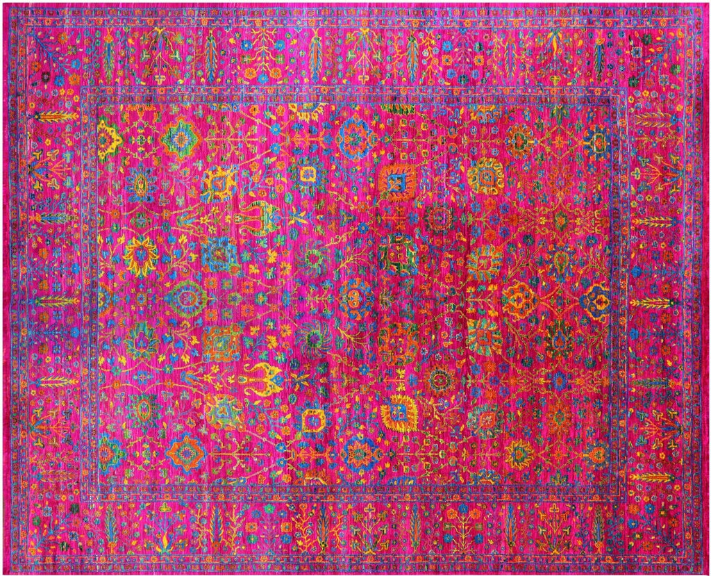 Handmade Persian Tabriz 100 % Silk Rug - Manhattan Rugs