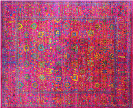 Handmade Persian Tabriz 100 % Silk Rug - Manhattan Rugs