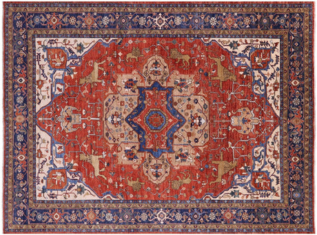 Super Heriz Serapi Handmade Wool Rug - Manhattan Rugs