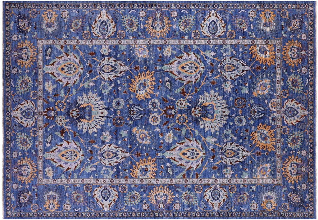 Persian Tabriz Hand Knotted Wool Rug - Manhattan Rugs