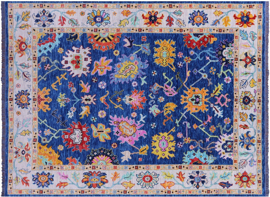 Handmade Turkish Oushak Wool Rug - Manhattan Rugs