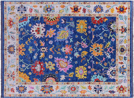 Handmade Turkish Oushak Wool Rug - Manhattan Rugs