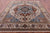 Ivory Square Hand Knotted Persian Heriz Serapi Wool Rug - Manhattan Rugs