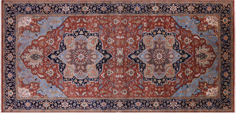Persian Heriz Serapi Handmade Rug - Manhattan Rugs