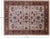 Ivory Hand Knotted Persian Heriz Serapi Wool Rug - Manhattan Rugs