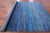 Blue Super Savannah Gabbeh Handmade Wool & Silk Rug - Manhattan Rugs