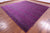 Purple Square Super Savannah Gabbeh Hand Knotted Wool & Silk Rug - Manhattan Rugs