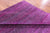 Purple Square Super Savannah Gabbeh Hand Knotted Wool & Silk Rug - Manhattan Rugs