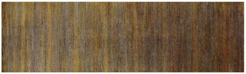 Gold Super Savannah Gabbeh Handmade Wool & Silk Rug - Manhattan Rugs