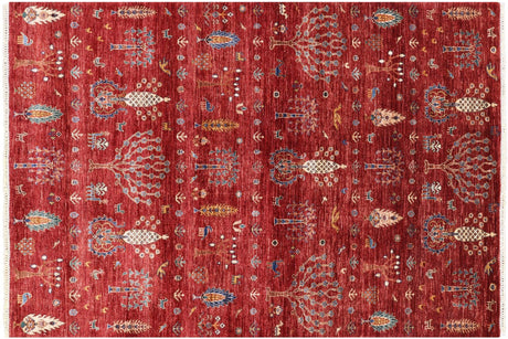 Persian Gabbeh Tribal Wool Area Rug - Manhattan Rugs