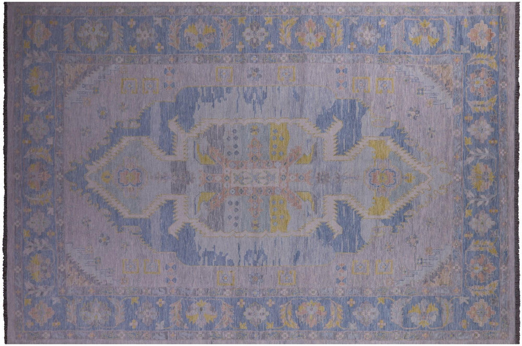 Grey Handmade Persian Heriz Serapi Rug - Manhattan Rugs