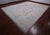 SUPER SALE Silver 12' 2" X 15' 1" Turkish Angora Oushak Handmade Wool Rug - Q22229