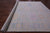 Blue Turkish Angora Oushak Handmade Wool Rug - Manhattan Rugs
