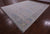 Silver Turkish Angora Oushak Handmade Rug 12' 0" X 14' 10" - Q22235