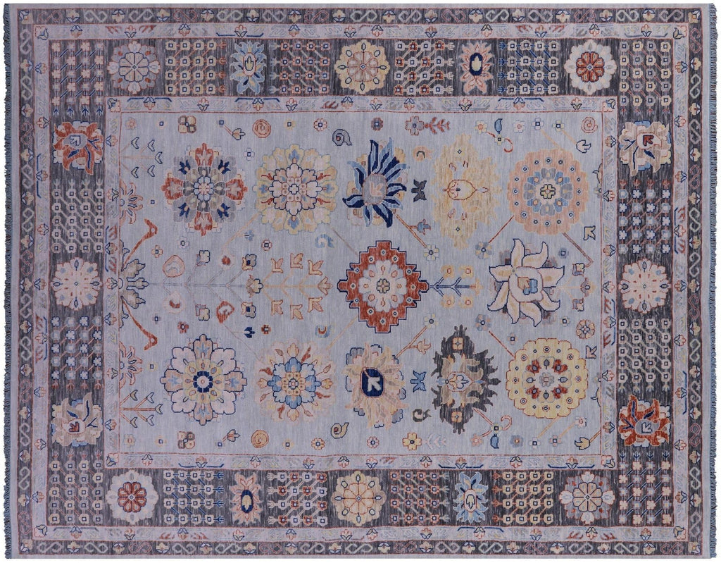 Blue Hand Knotted Persian Heriz Serapi Rug - Manhattan Rugs