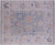 Grey Turkish Angora Oushak Handmade Rug - Manhattan Rugs