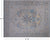 Silver Persian Heriz Serapi Hand-Knotted Wool Rug 12' 2" X 14' 10" - Q22242