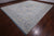 Silver Persian Heriz Serapi Hand-Knotted Wool Rug 12' 2" X 14' 10" - Q22242