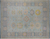 Blue/Grey Handmade Persian Heriz Serapi Rug 12' 1" X 15' 3" - Q22246