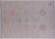 Silver 10' 2" X 13' 9" Turkish Oushak Hand Knotted Wool Rug - Q22257