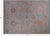 SUPER SALE Silver 10' 2" X 13' 9" Turkish Oushak Hand Knotted Wool Rug - Q22257