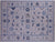 Grey Handmade Turkish Oushak Wool Rug - Manhattan Rugs