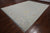 SUPER SALE Silver Turkish Oushak Hand Knotted Wool Rug 10' 2" X 13' 10" - Q22271