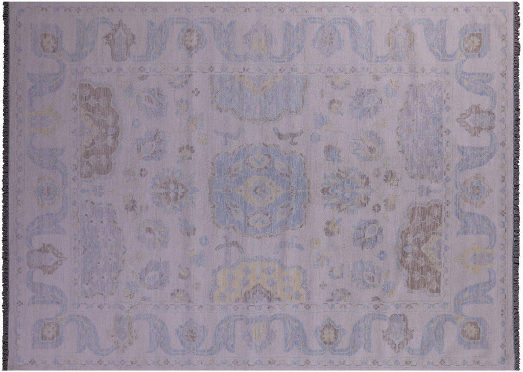 Ivory Persian Tabriz Handmade Wool Rug - Manhattan Rugs