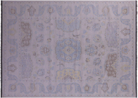 Ivory Persian Tabriz Handmade Wool Rug - Manhattan Rugs