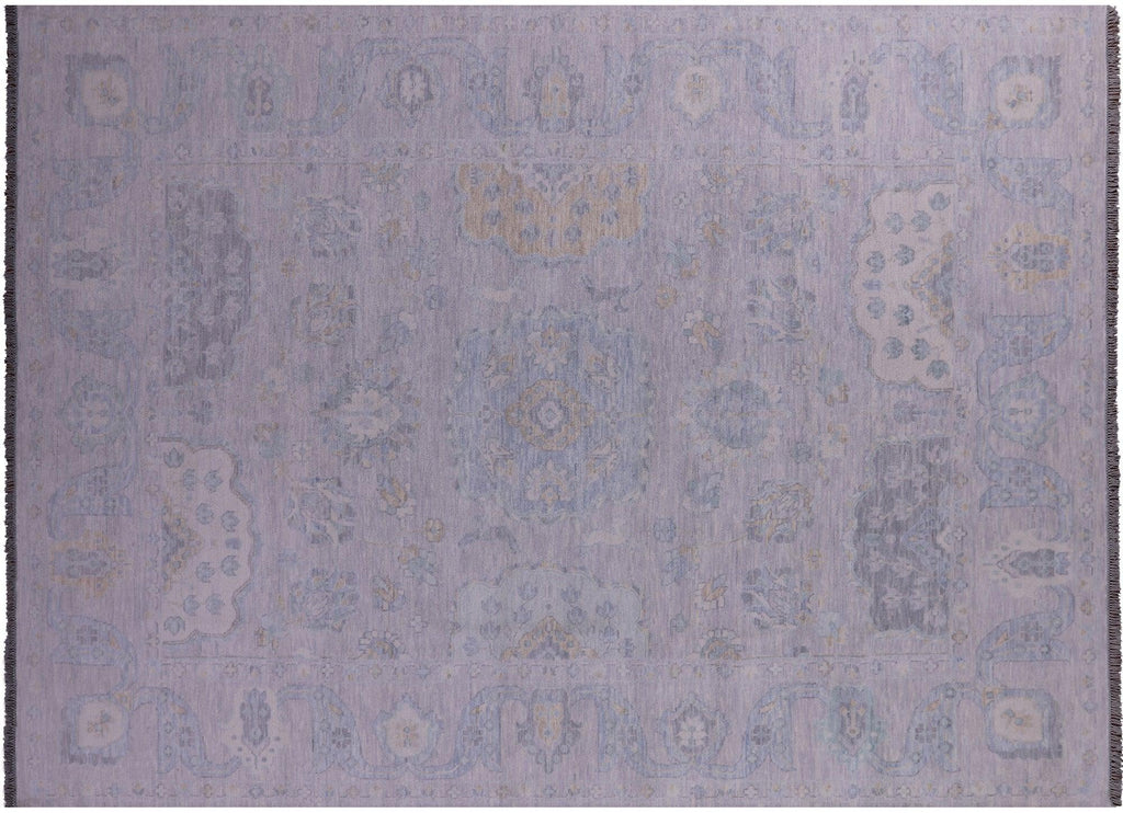 Grey Persian Tabriz Handmade Wool Rug - Manhattan Rugs