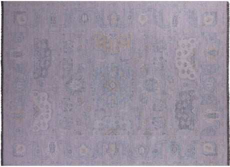 Grey Persian Tabriz Handmade Wool Rug - Manhattan Rugs