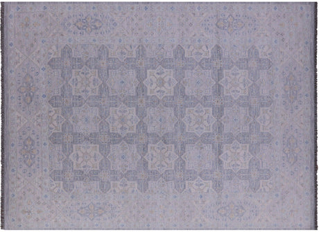 Grey Persian Tabriz Handmade Wool Rug - Manhattan Rugs