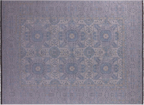 Grey Mamluk Hand-Knotted Wool Rug - Manhattan Rugs