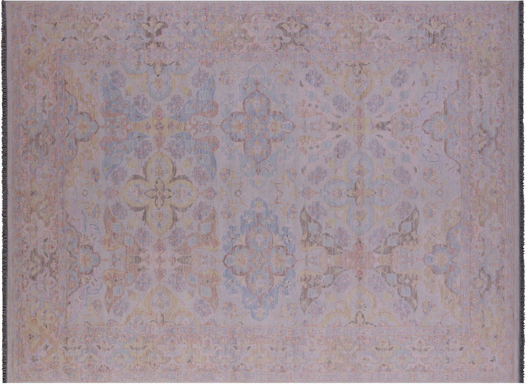 Ivory Persian Tabriz Handmade Wool Rug - Manhattan Rugs