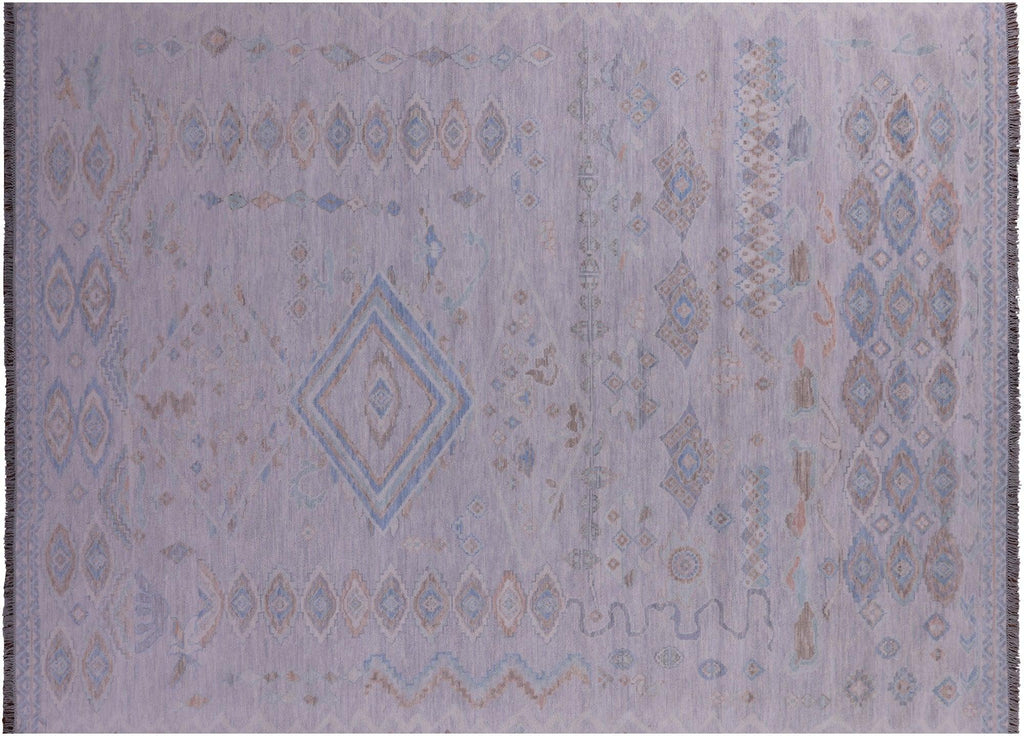 Grey Handmade Moroccan Wool Rug - Manhattan Rugs