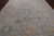 Silver 9' 10" X 13' 9" Persian Heriz Serapi Handmade Wool Rug - Q22297