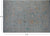 SUPER SALE Blue 10' 0" X 13' 9" Turkish Angora Oushak Hand Knotted Rug - Q22298