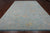 SUPER SALE Blue 10' 0" X 13' 9" Turkish Angora Oushak Hand Knotted Rug - Q22298