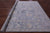 Grey Square Turkish Angora Oushak Handmade Rug - Manhattan Rugs