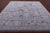 Grey Square Turkish Angora Oushak Handmade Rug - Manhattan Rugs