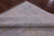 Grey Square Turkish Angora Oushak Handmade Wool Rug - Manhattan Rugs