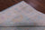 Blue Square Turkish Angora Oushak Hand Knotted Rug - Manhattan Rugs