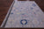 Grey Square Hand-Knotted Turkish Angora Oushak Wool Rug - Manhattan Rugs