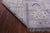 Grey Square Hand-Knotted Turkish Angora Oushak Wool Rug - Manhattan Rugs
