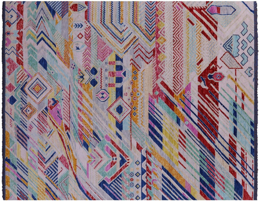 Moroccan Hand Knotted Wool Rug - Manhattan Rugs