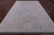 Silver 9' 1" X 12' 2" Turkish Angora Oushak Handmade Wool Rug - Q22317