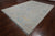 SUPER SALE Silver 9' 1" X 12' 2" Turkish Angora Oushak Handmade Wool Rug - Q22317