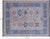 Blue Persian Heriz Serapi Hand Knotted Wool Rug - Manhattan Rugs