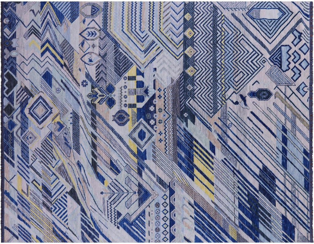 Hand-Knotted Moroccan Wool Rug - Manhattan Rugs